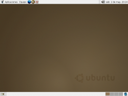 Bureau d'Ubuntu 4.10