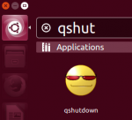 Fenêtre principale de qshutdown